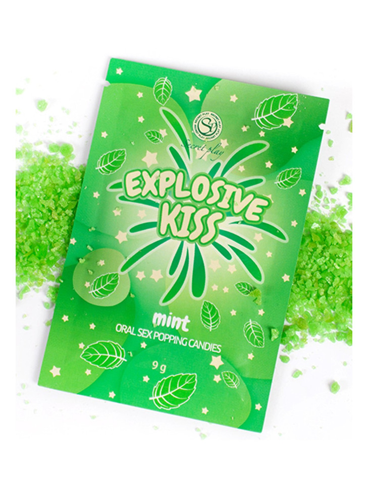 Bonbons pétillants à la menthe spécial sexe oral - SP3703